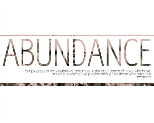 abundance