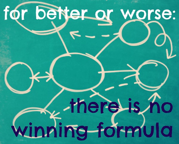 no winning formula