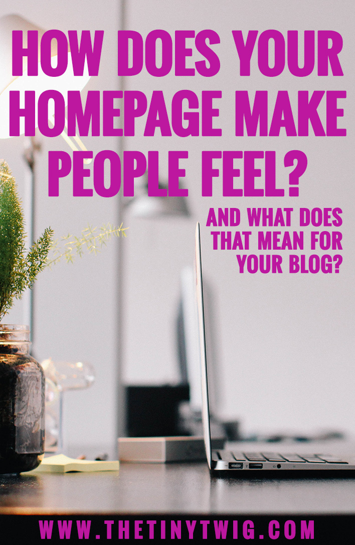 your homepage