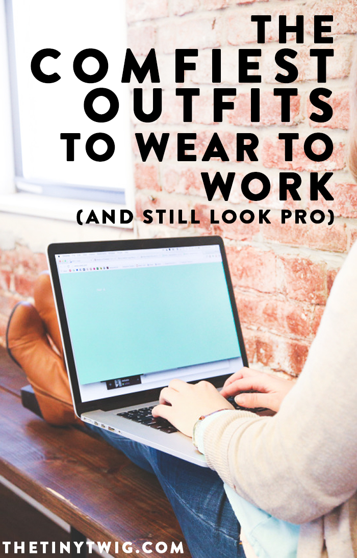 3 comfortable outfits to wear to work