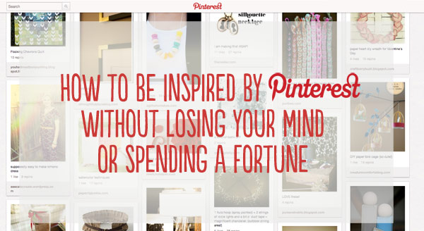 tips to avoid pinterest overwhelm